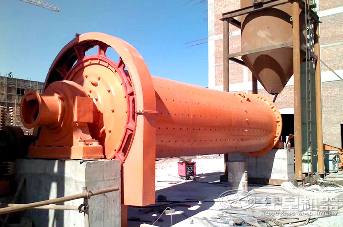 棒磨式制砂機安裝現場 棒磨式制砂機安裝現場