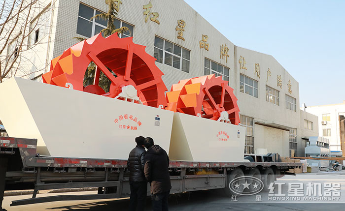 大型水洗砂機械紅星廠區直發 大型水洗砂機械紅星廠區直發