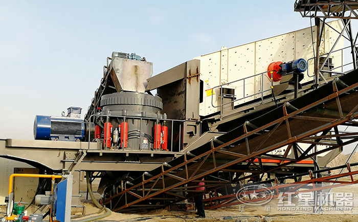 新型砂石料生產線部分設備展示 新型砂石料生產線部分設備展示