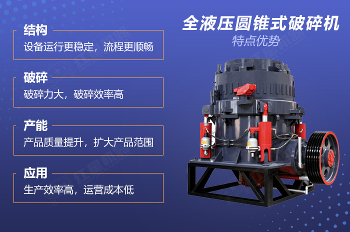 紅星全液壓圓錐式破碎機技術優勢 紅星全液壓圓錐式破碎機技術優勢