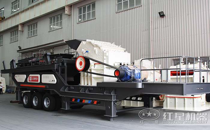 輪胎式移動細碎機設備 輪胎式移動細碎機設備