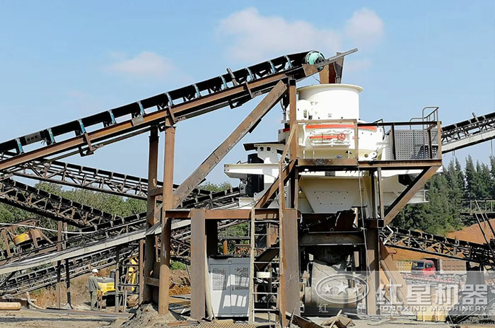 制砂機作業現場 制砂機作業現場