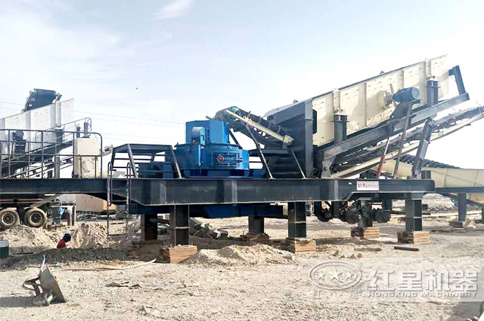 高性價比移動機制砂設備加工現場