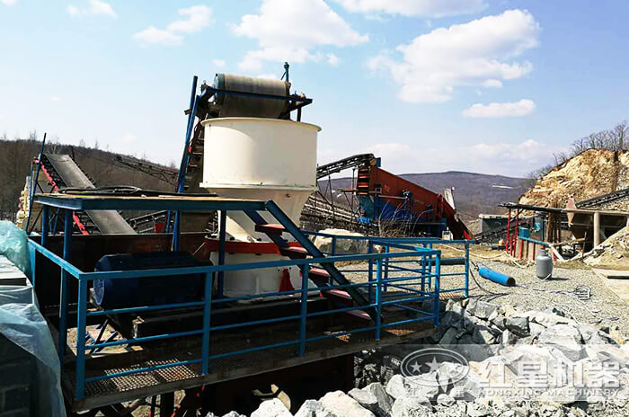 貴州用戶單缸圓錐破碎機加工現場