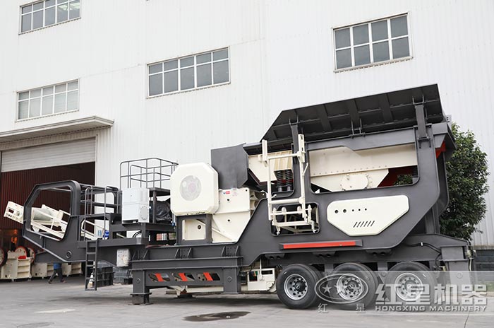 進階款-搭配粗鄂破的移動破碎機 進階款-搭配粗鄂破的移動破碎機