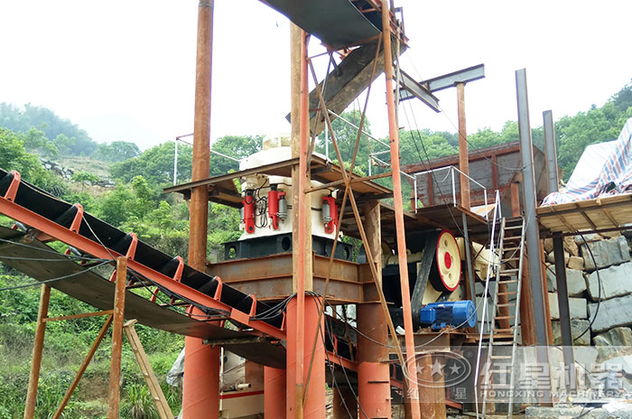 鄂破圓錐破生產現場