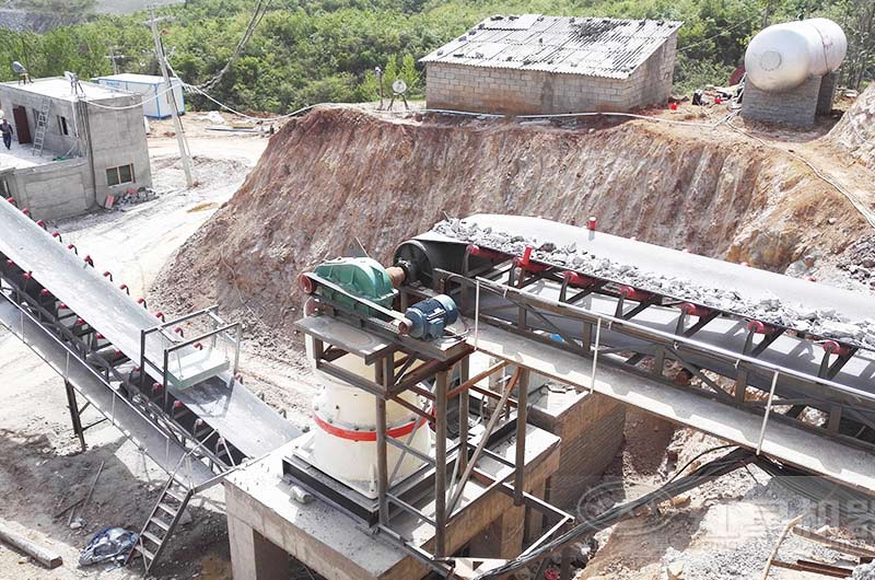 破碎生產現場 破碎生產現場