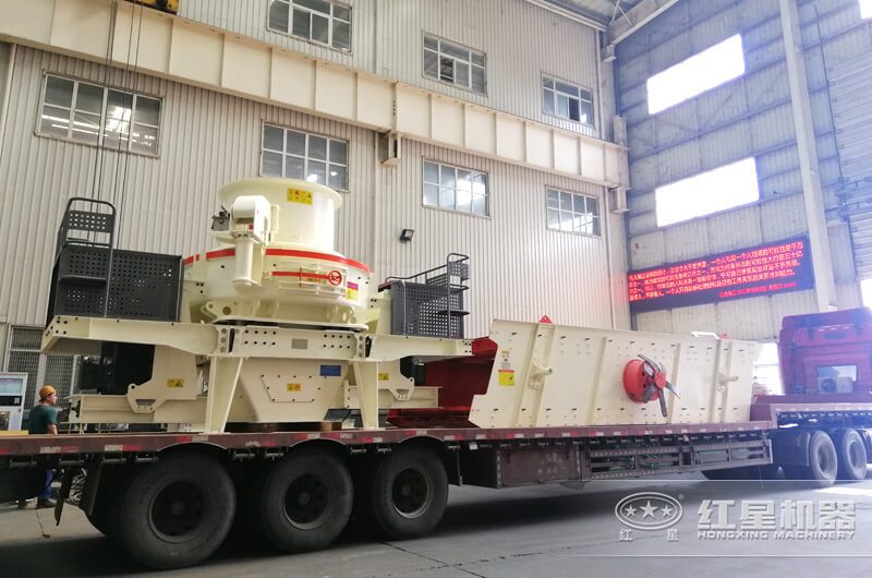 方解石制砂生產設備實拍