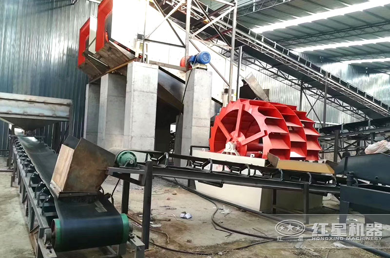 洗砂現(xiàn)場高清實拍圖 洗砂現(xiàn)場高清實拍圖