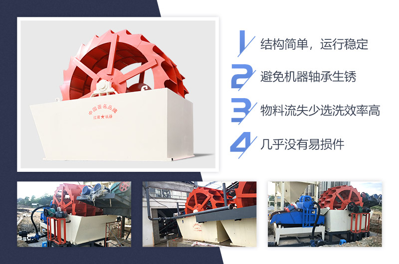 輪式洗砂機 輪式洗砂機