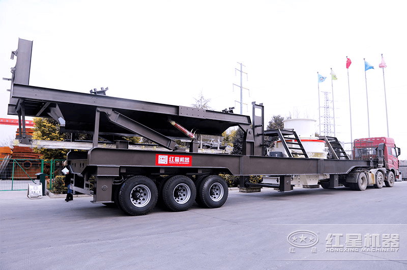 移動制砂機發貨現場——市場需求大 移動制砂機發貨現場——市場需求大