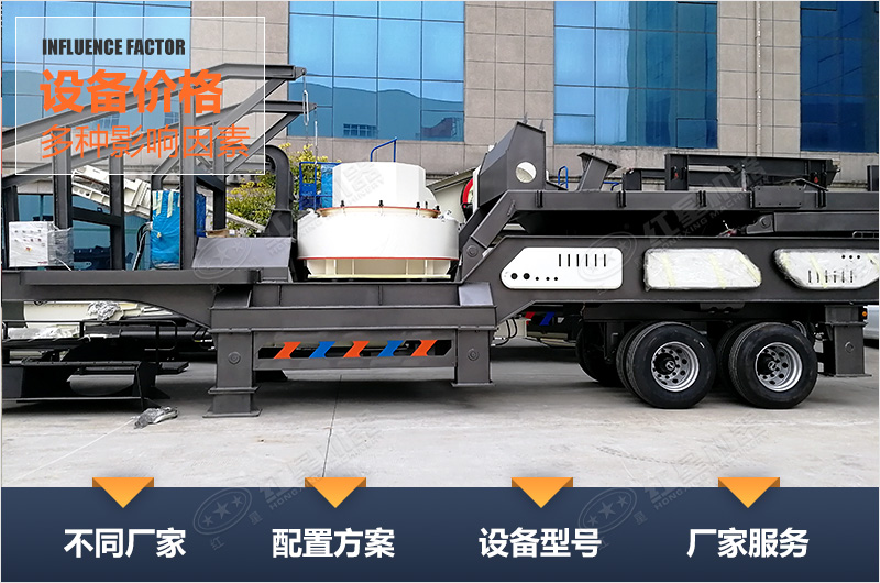 移動式制砂設備價格影響因素多