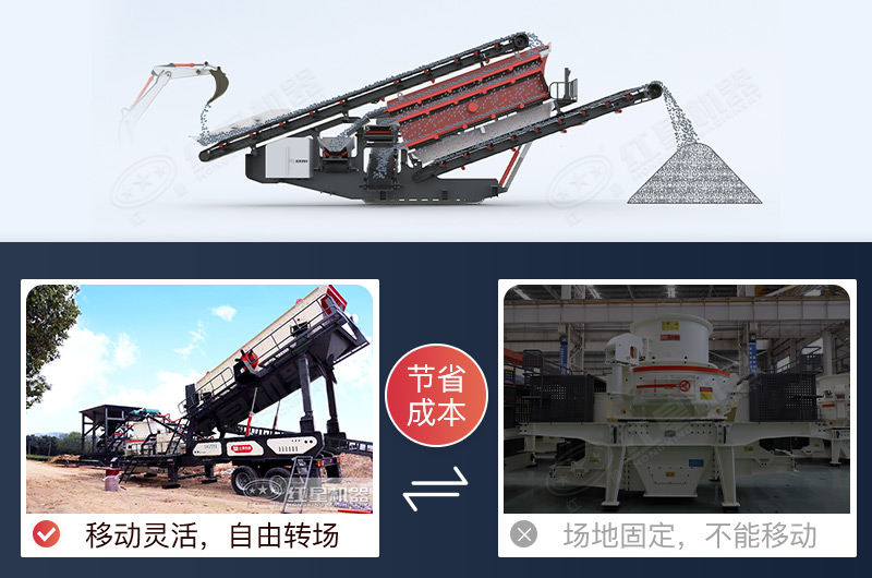 可移動式制砂機(jī)性價(jià)比更高