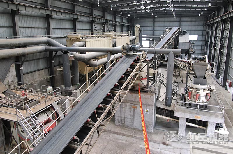 每小時一百方碎石機作業現場 每小時一百方碎石機作業現場