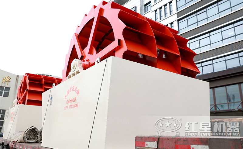 日產2000噸輪式洗砂機 日產2000噸輪式洗砂機